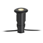 Garden 24 Decklight, schwarz, Licht oben, 0,8W