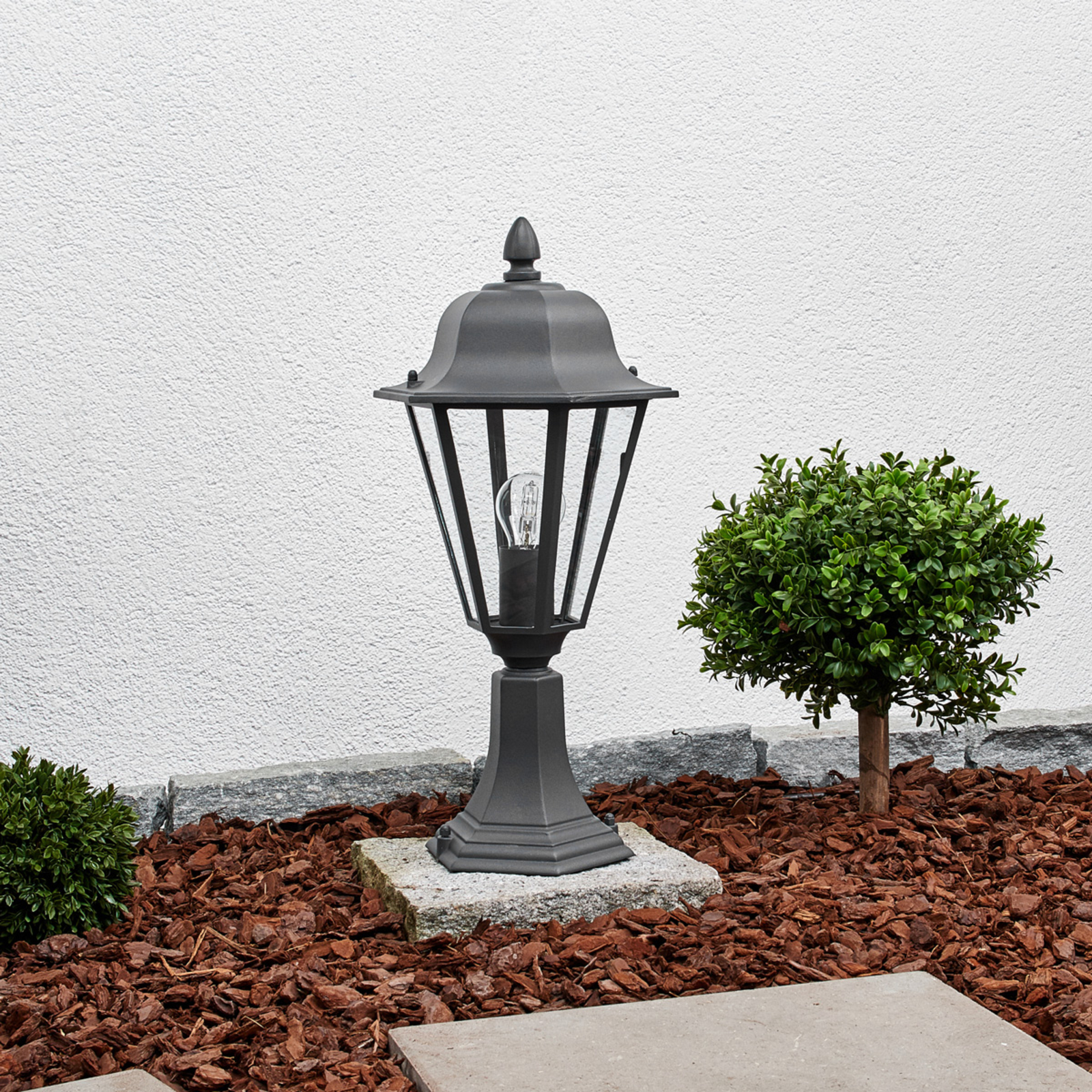 Edana Lámpara Jardín Graphite - Lindby
