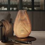 Twist vloerlamp, beuken, naturel, 63,7 cm