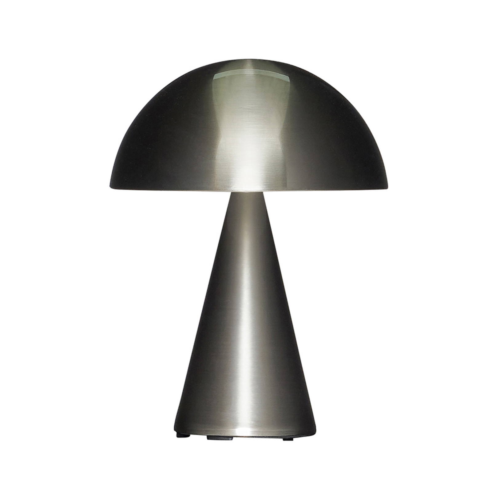 Lampa de masă cu LED-uri HÜBSCH Mush nichel IP44 dimabil - Camera de zi / sufragerie - Design - Metal