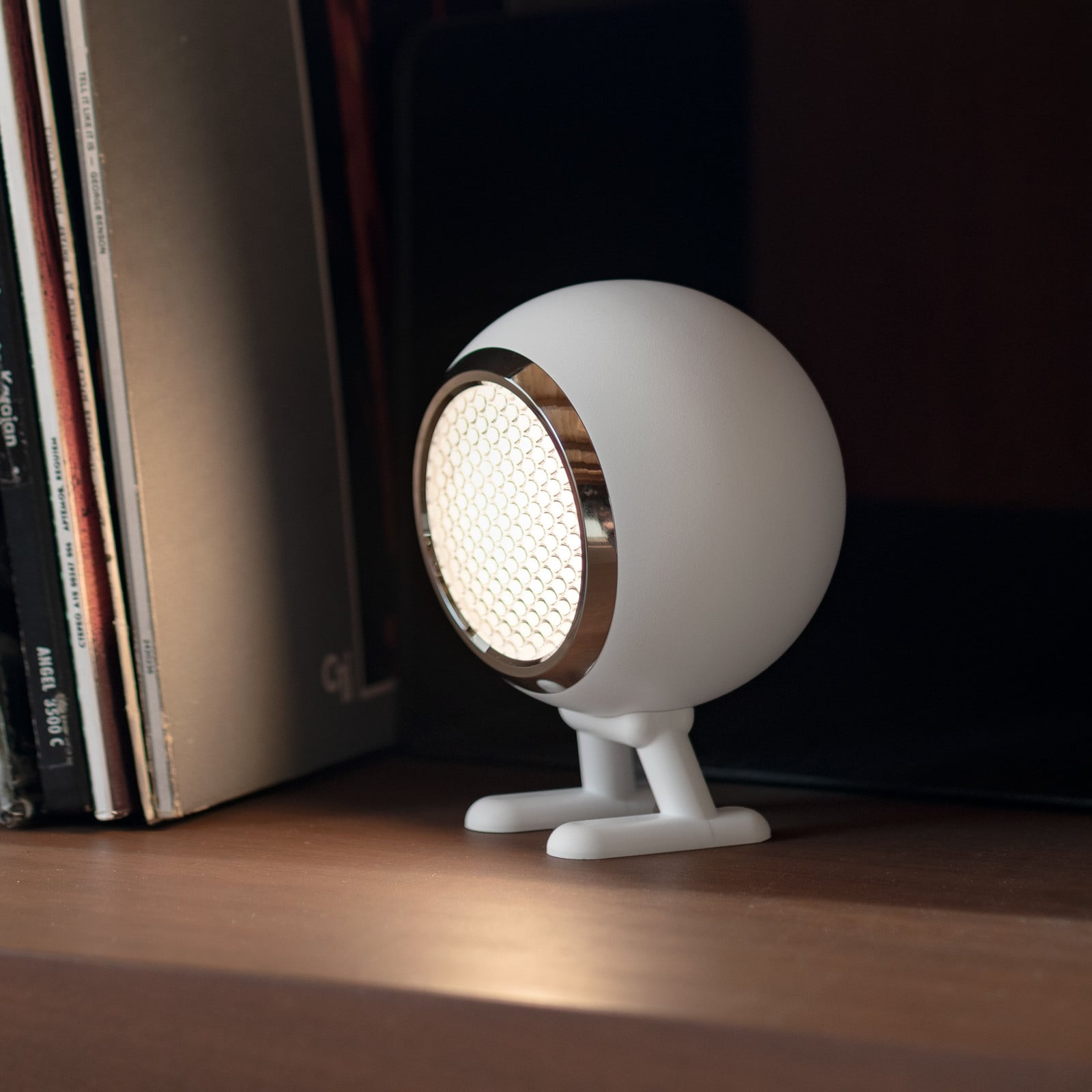 Norbitt 3.0 LED-bordlampe med batteri, hvid, CCT MR. WATTSON - Stue - Moderne - Aluminium - Kugle billede
