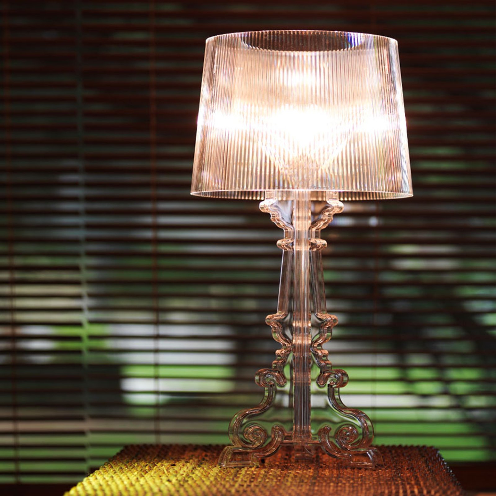 Kartell Bourgie - LED tafellamp, transparant