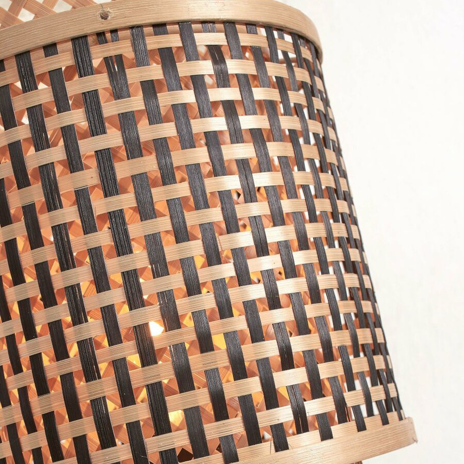 GOOD & MOJO Bhután asztali lámpa, 18x25cm, natúr