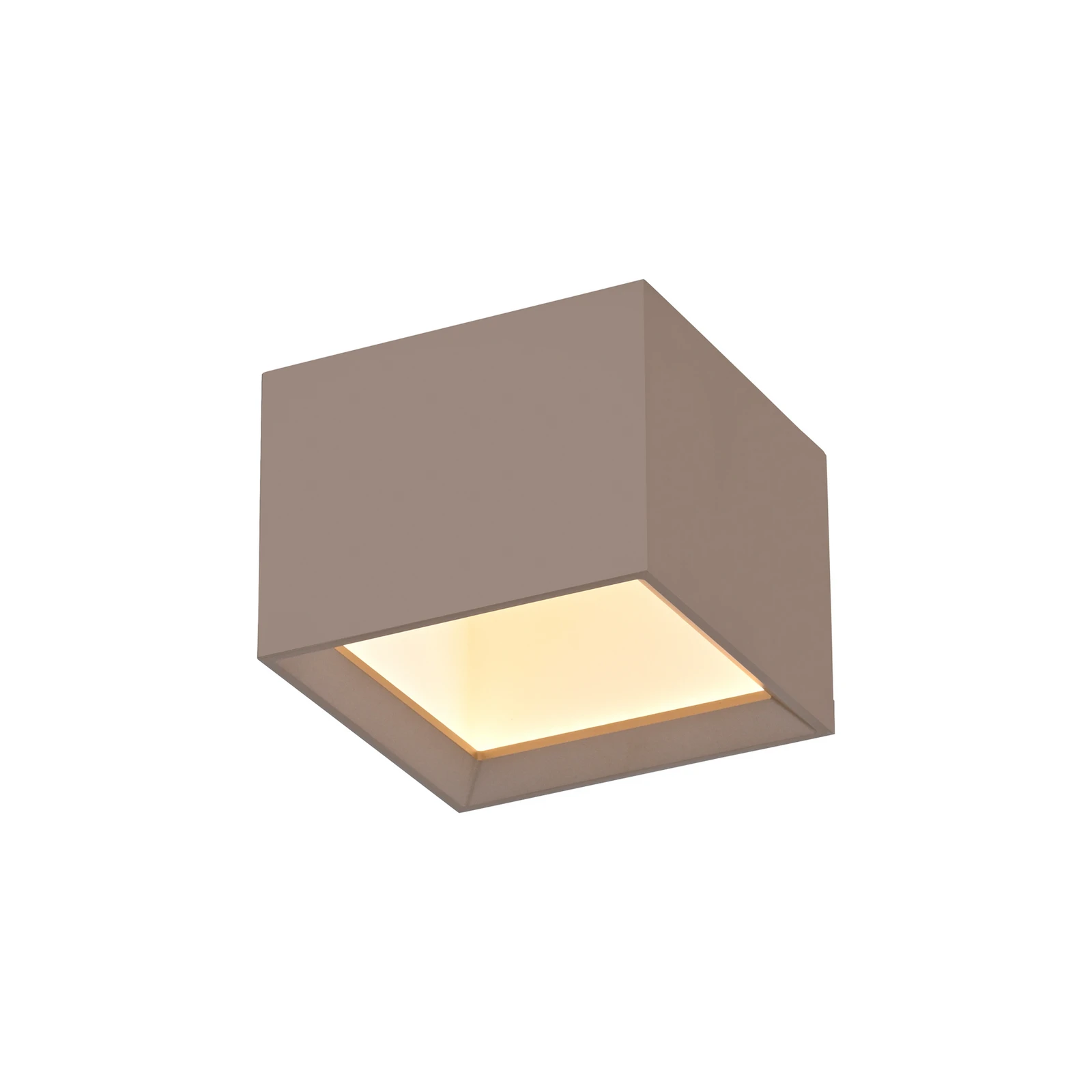 LED griestu lampa PURE Manhatten, bronzas krāsā, 1 lampiņa, CCT
