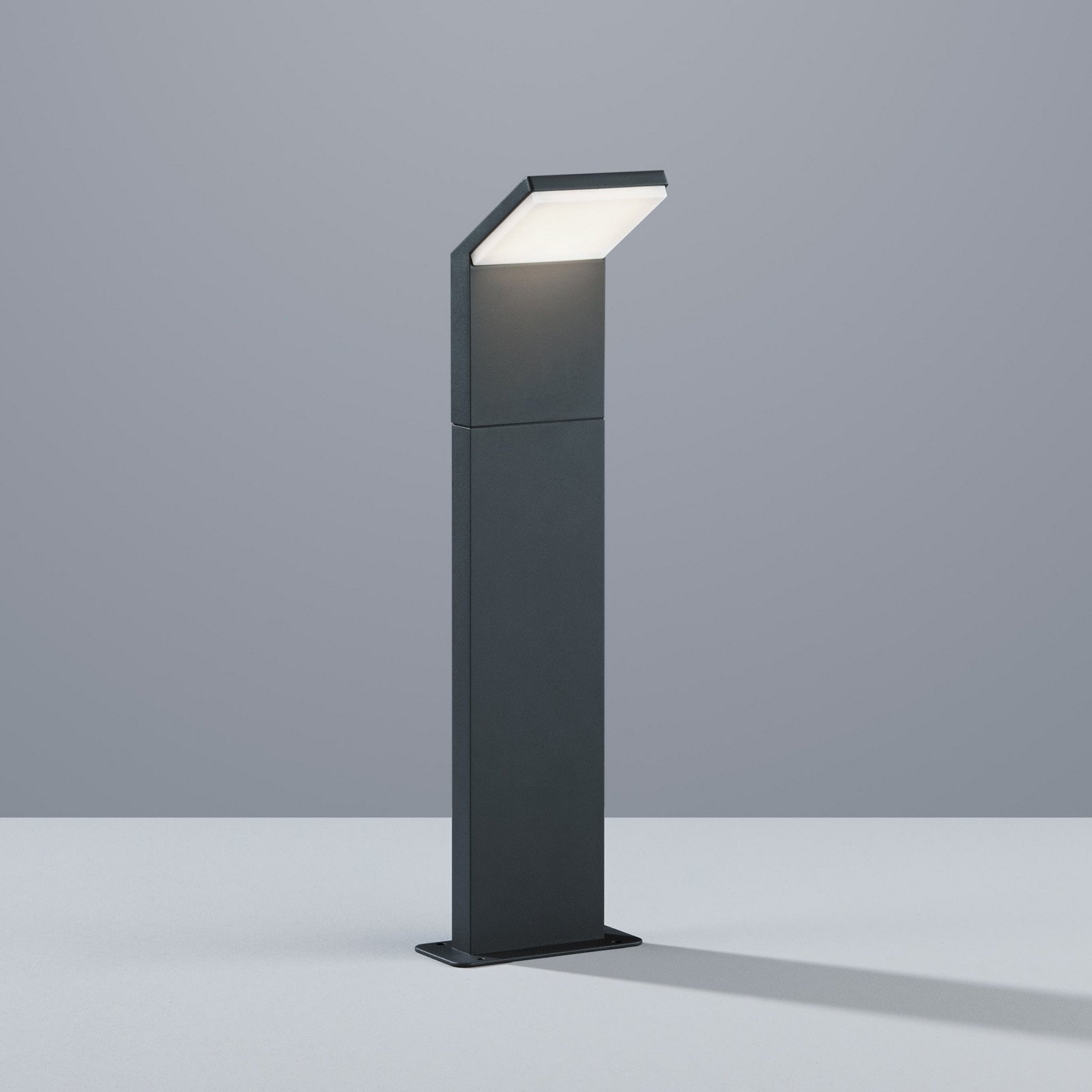 Trio Lighting Bornă luminoasă LED Pearl înălțime 50 cm antracit metal IP54 - Modern - Aluminiu