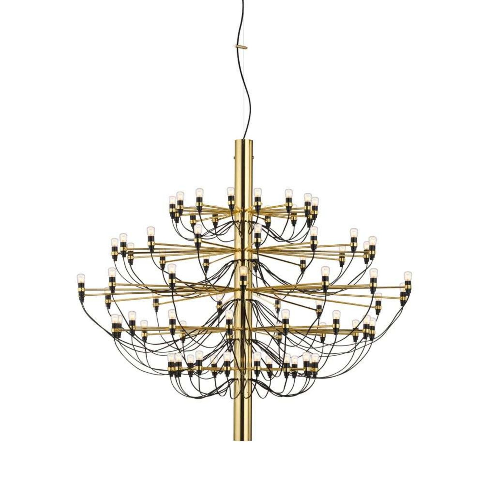 2097/75 C LED Lustră Pendul Brass - Flos