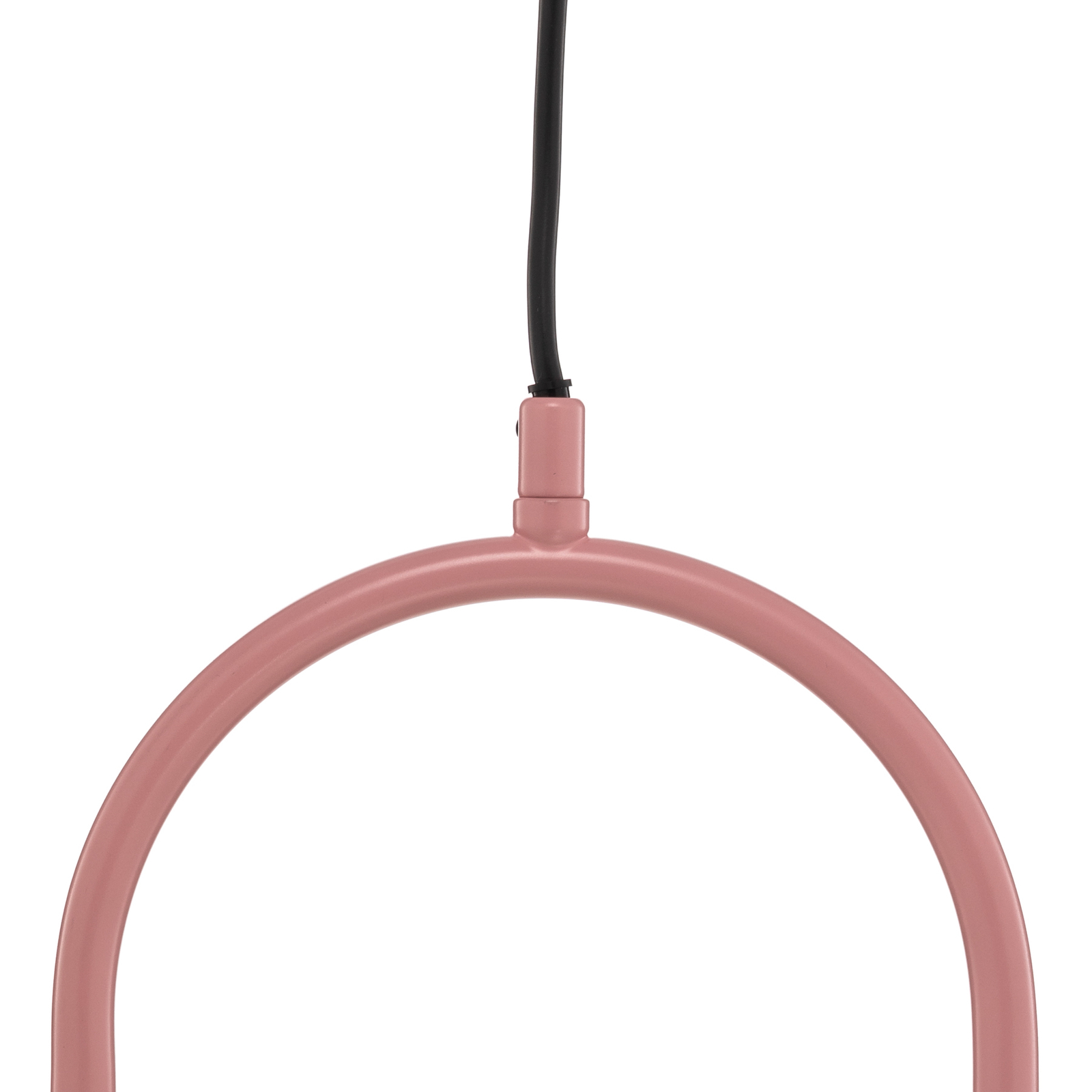 Samba hanglamp, 1-lamp, roze/wit