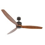 Ventilador de teto Beacon Airfusion Akmani koa/bronze silencioso