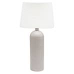 PR Home Riley -pöytälamppu valkoinen/beige, K 54cm