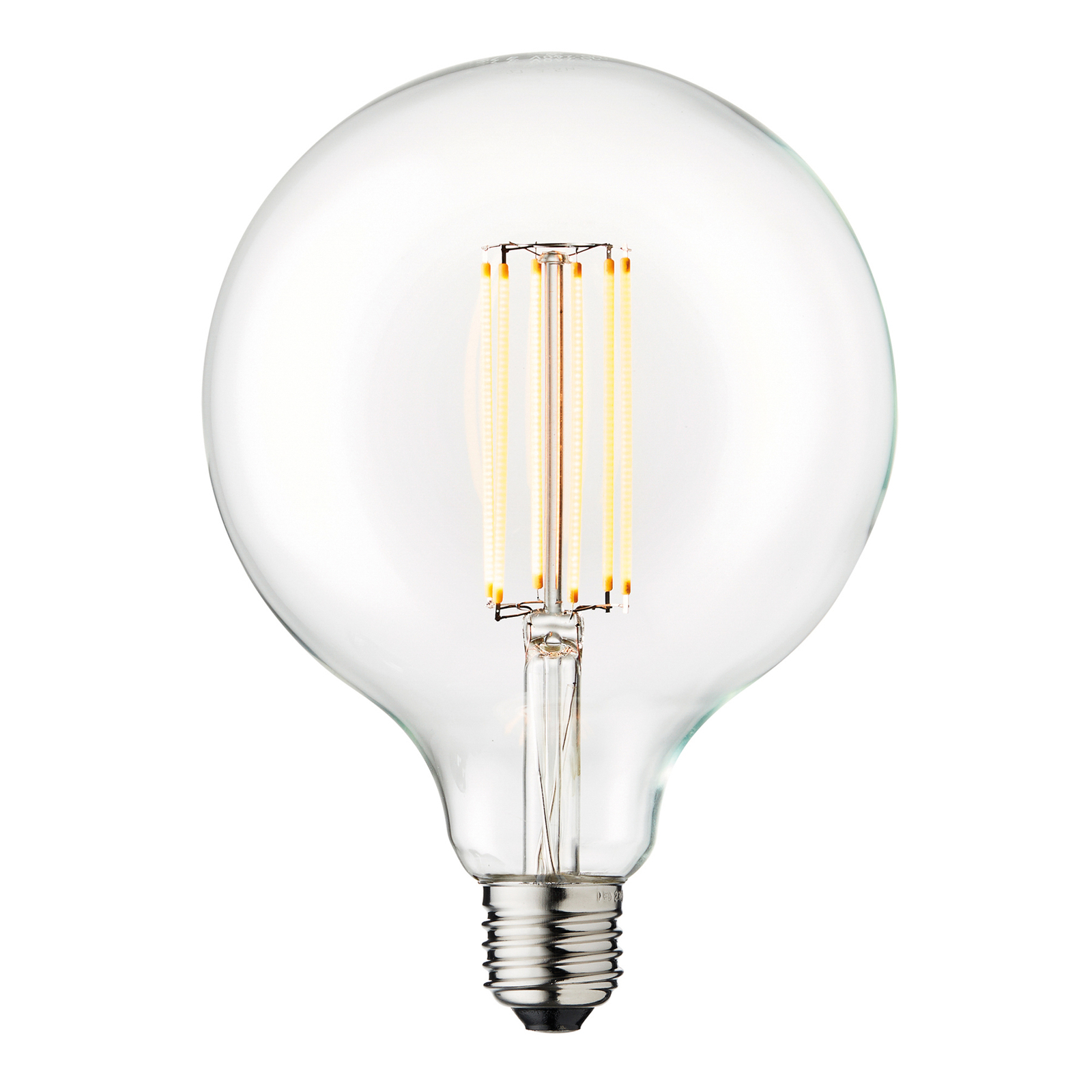 LED bulb Globe, E27, Ø 12.5cm, 3.5W, 2,200K, dimmable
