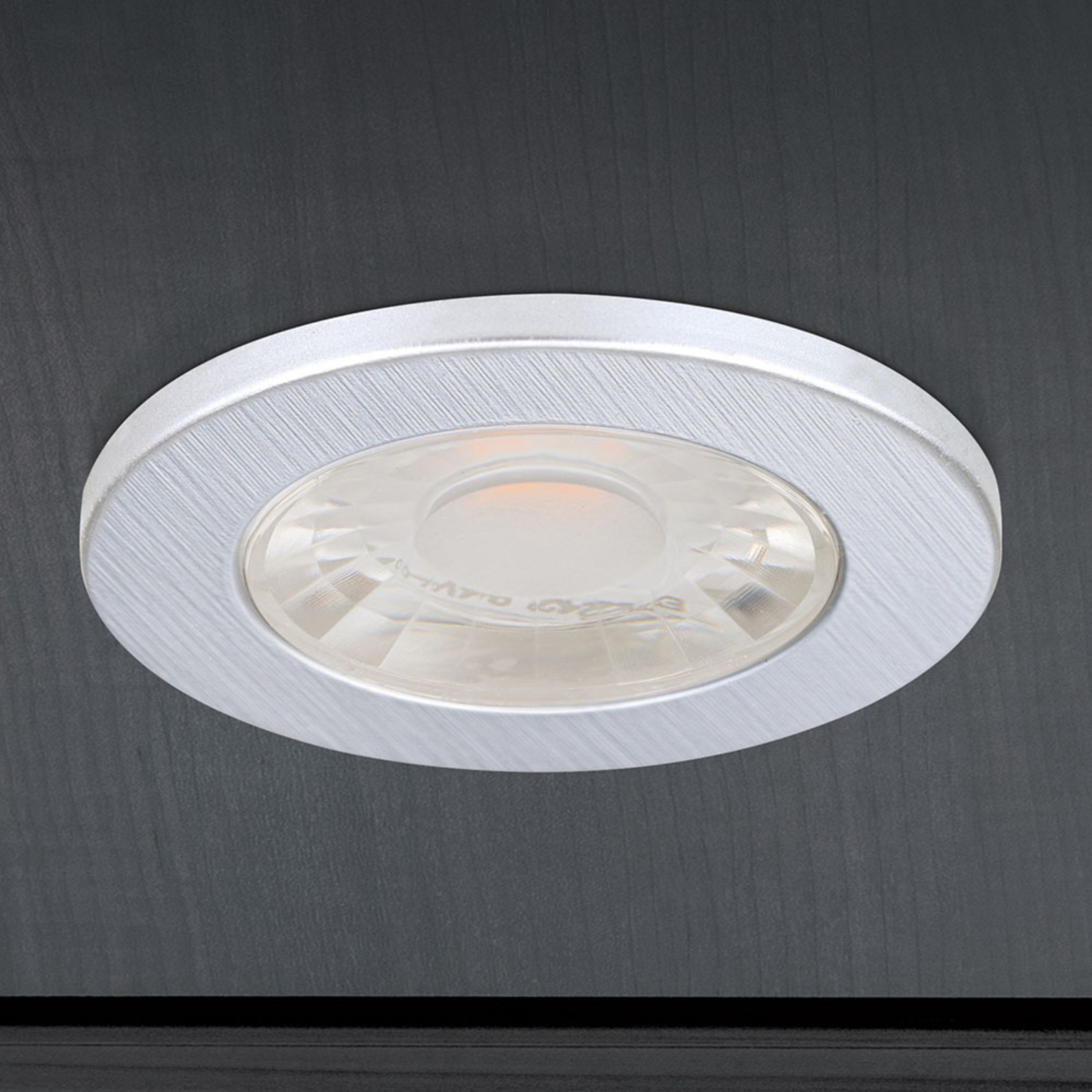 Artist LED furniture spotlight, set of 3, brass Lights.co.uk