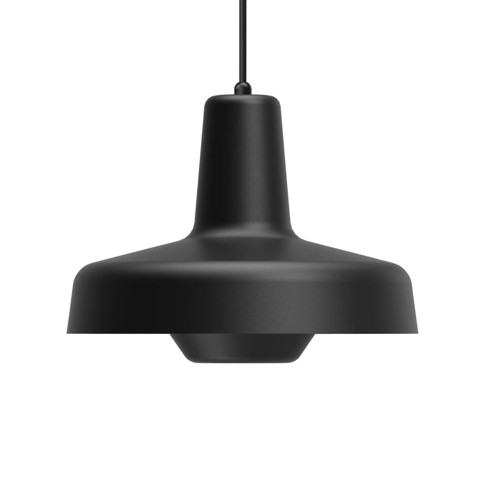 GRUPA Arigato hængelampe, Ø 23 cm, sort