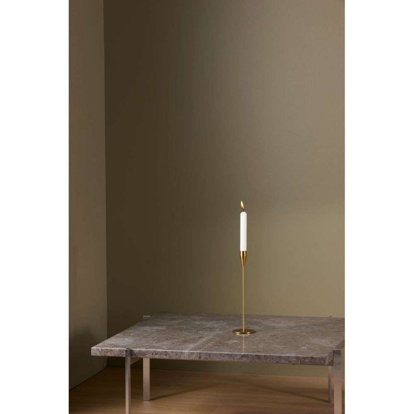 Jupiter Candle Holder H29 Brass - Piet Hein