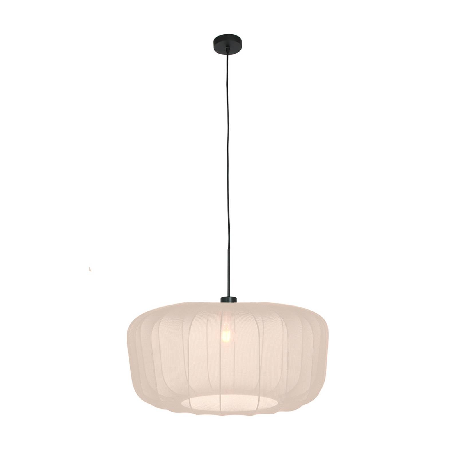 Hängeleuchte Sparkled Light, Nylon creme, Ø 60 cm, E27