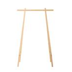 Coat Stand 100 Oak/Brass - Made By Hand