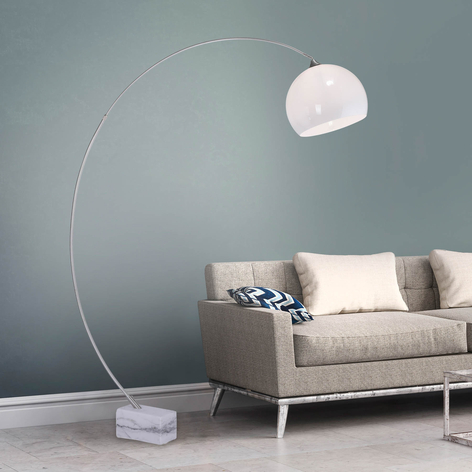 Elegent golvlampa Mani med dragströmbrytare