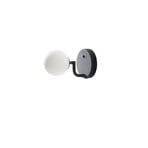 Mobil 12 Aplique de Pared Hardwired Black/Opal - Pholc