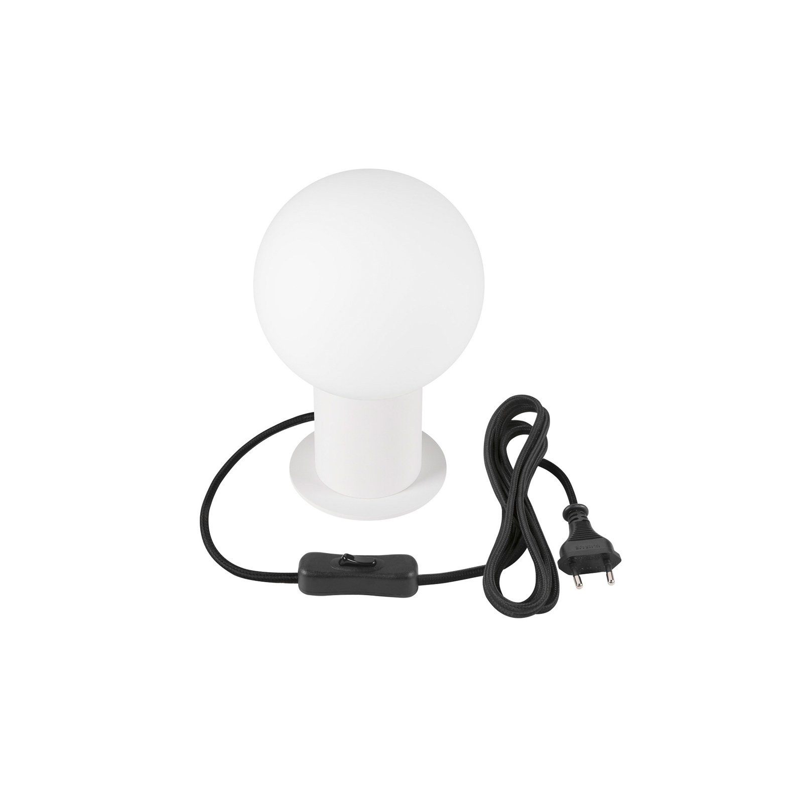 SLV Varyt lampă de masă, alb, aluminiu, înălțime 19,2 cm