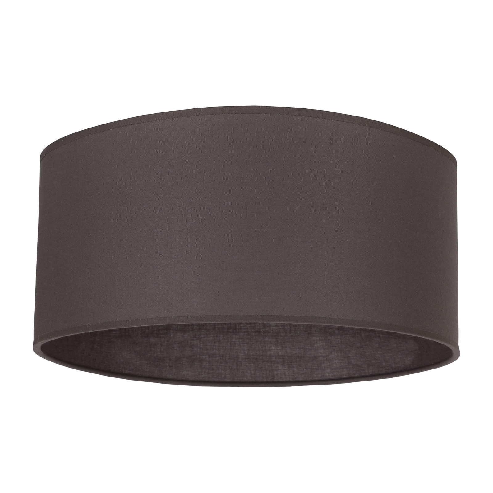 Roller lampshade earth brown Ø 50cm, height 24cm
