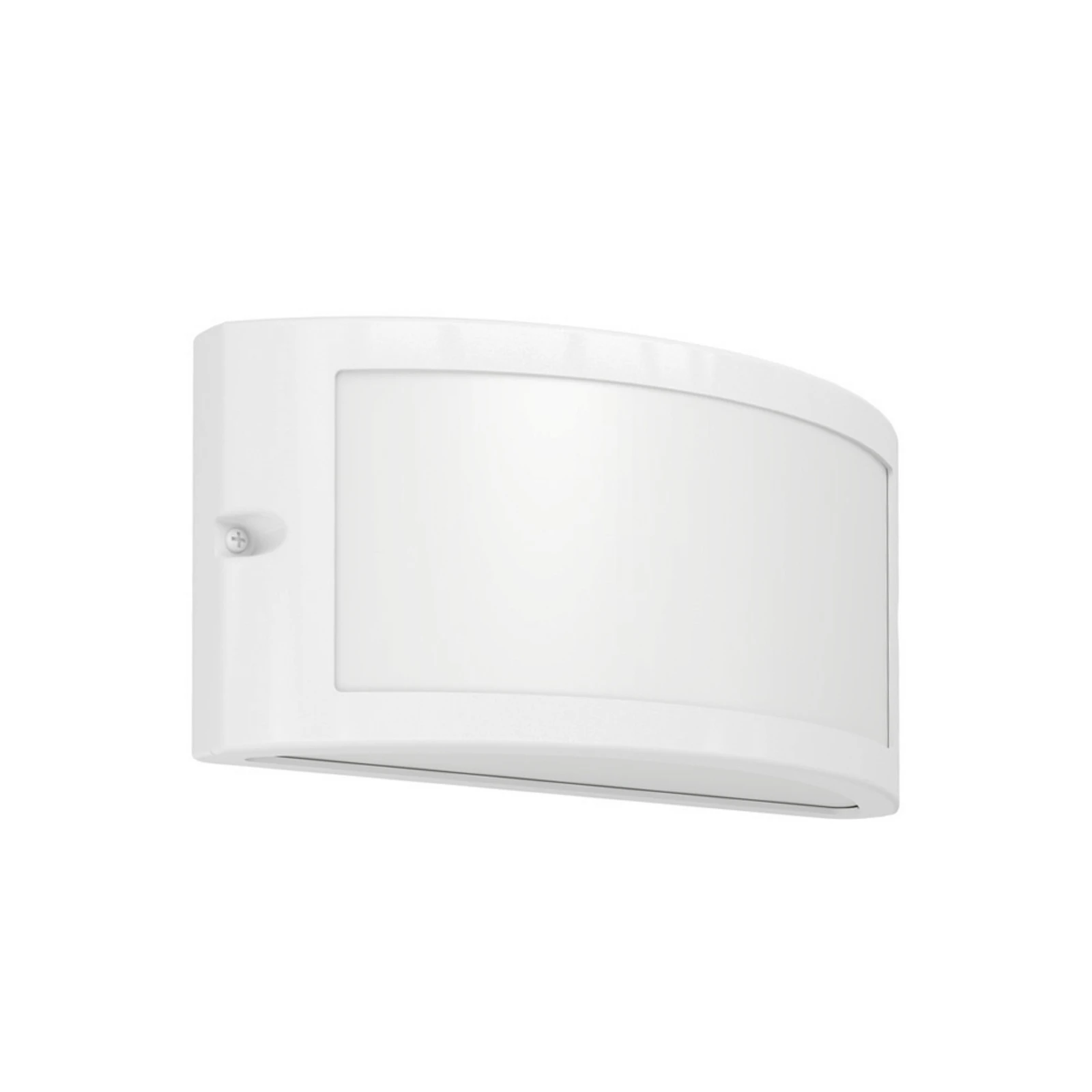 EGLO POGGIARELLO kültéri fali lámpa, fehér, lapos, 22 cm, IP54