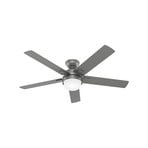 Hunter Zeal Deckenventilator AC Lampe E27 silber