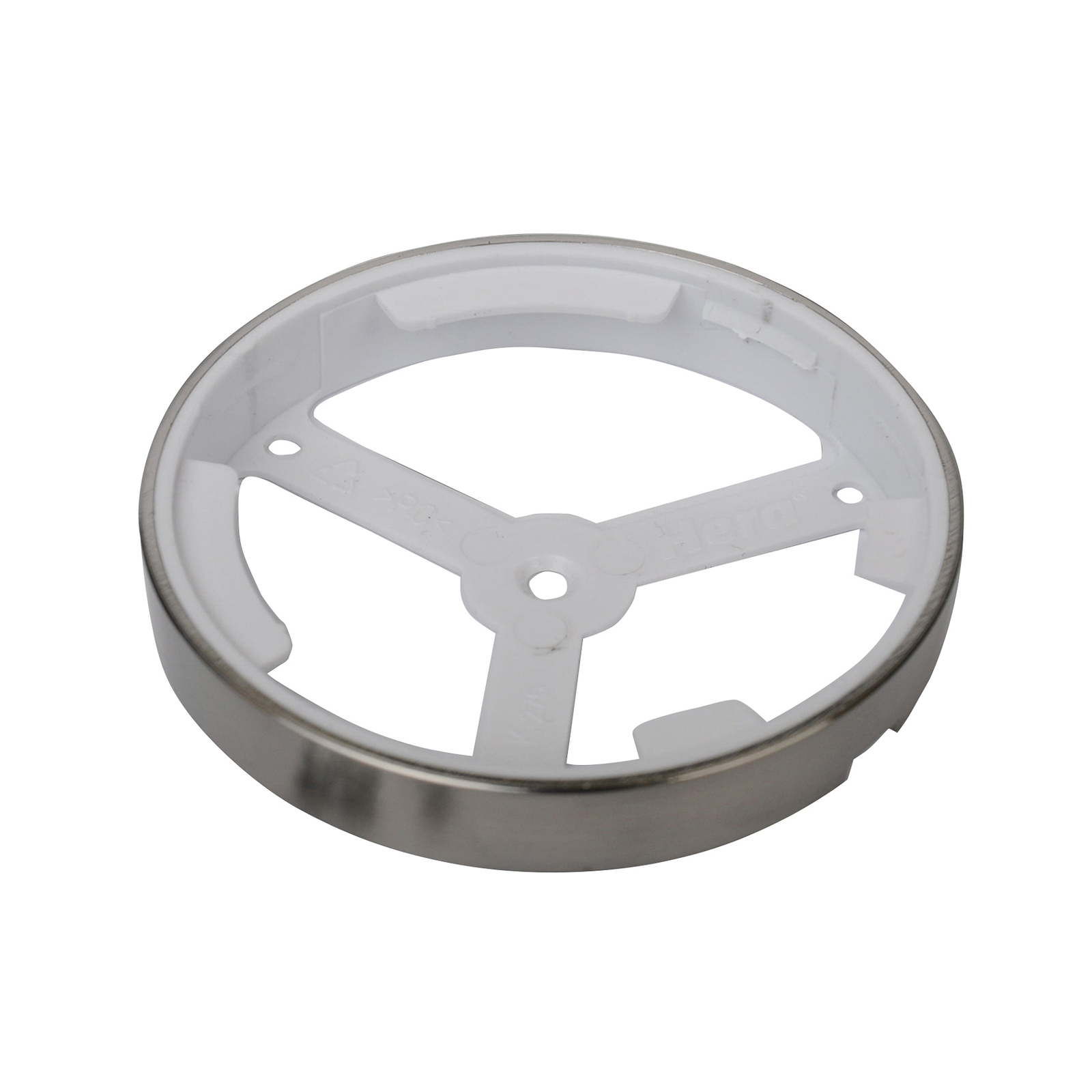 Anneau montage rond inox pour LED encastré FAR 68