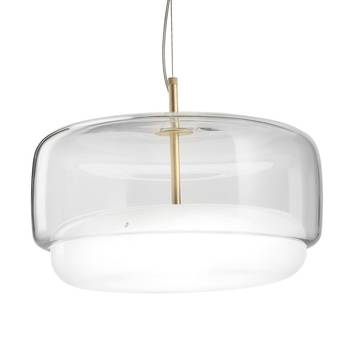 LED-Hängelampe Jube SP G aus Glas, 3.000K, DIM2