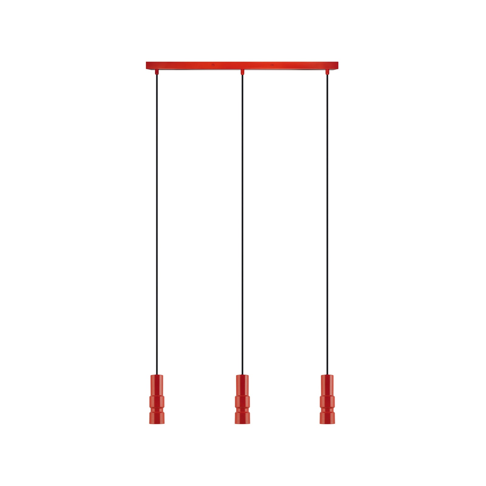 OSRAM hengelampe Decor Bolty, rød, lengde 66 cm, 3 lyskilder OSRAM hengelampe Decor Bolty, rød, lengde 66 cm, 3 lyskilder