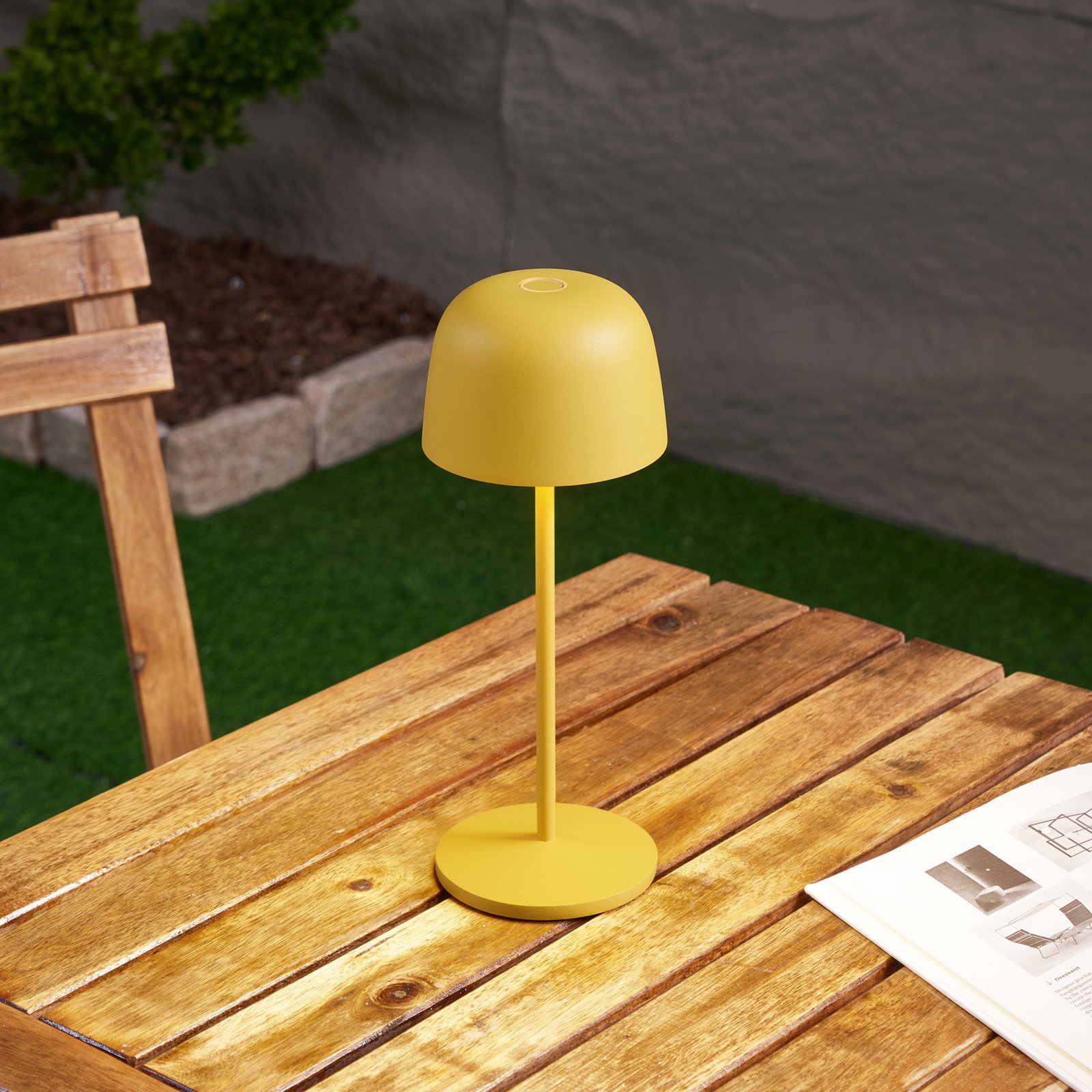 Arietty Portable Table Lamp Yellow - Lindby