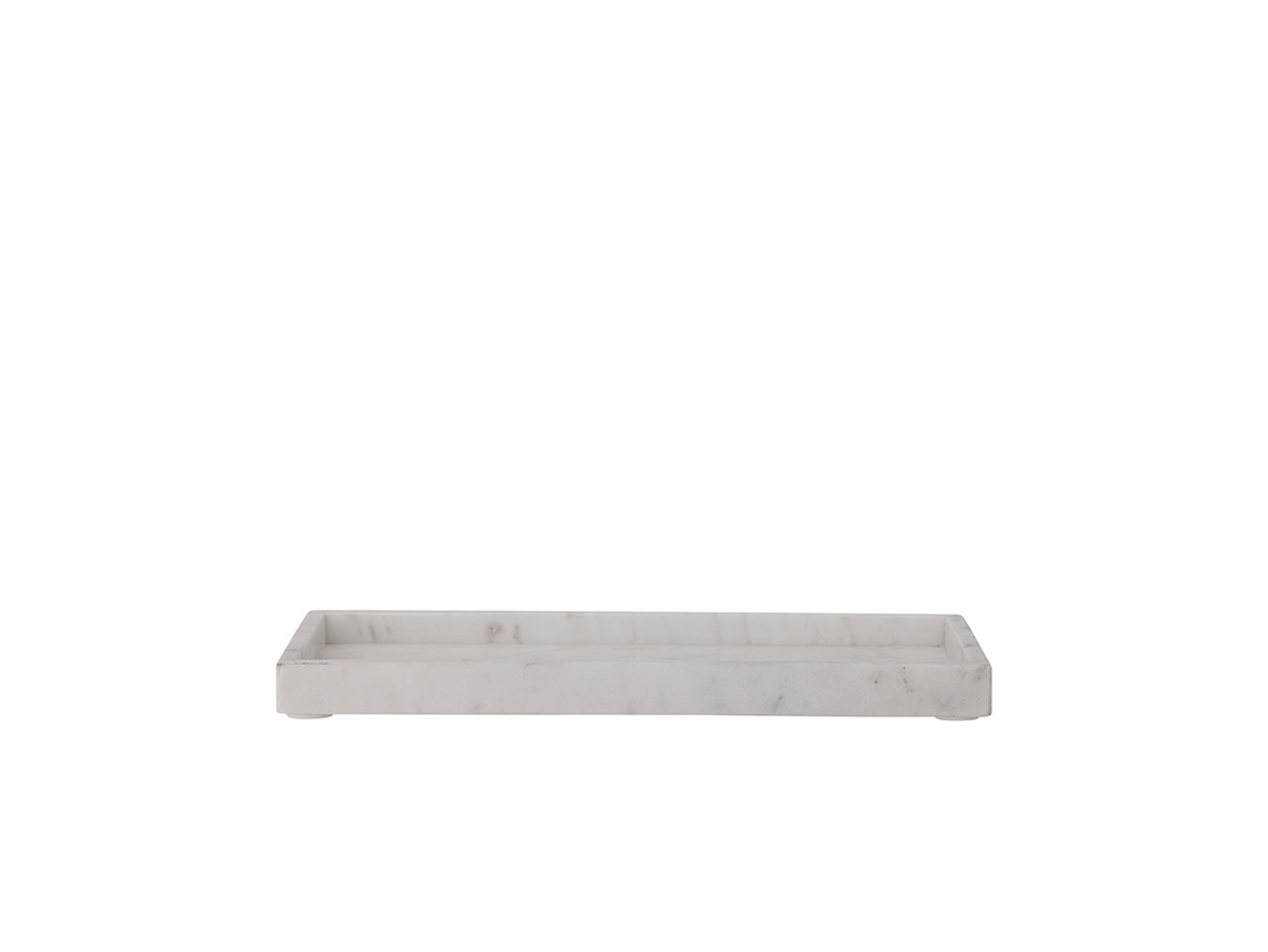 Majsa Tablett L38 White Marble - Bloomingville