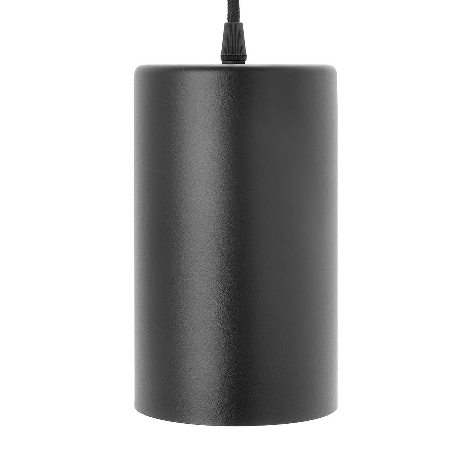 Závesná lampa ZW Tube 170, 3-plameňová, čierna