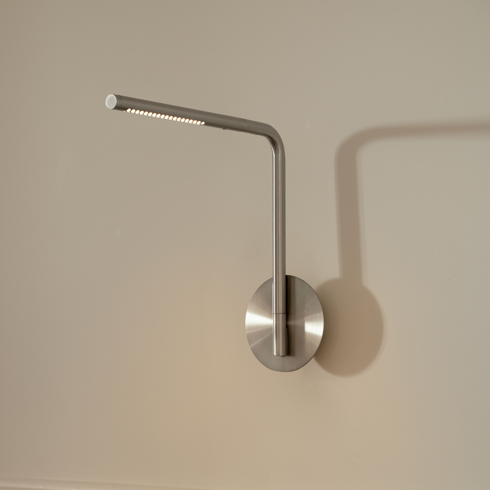 Aplică de perete cu LED UMAGE Omni Pivot culoare oțel dimabil - dormitor - Design - Aluminiu