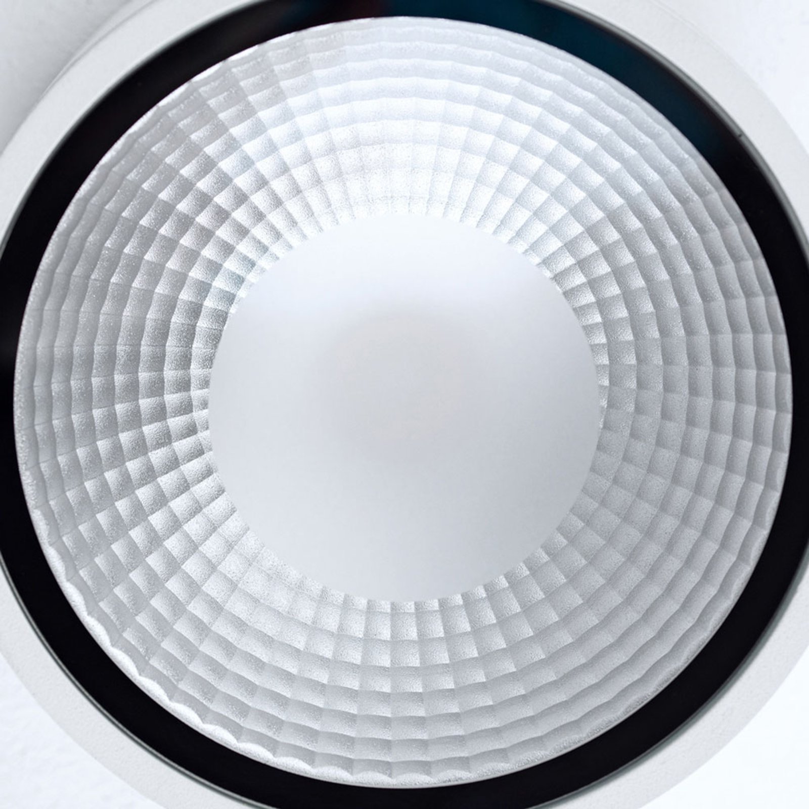 Spot LED da soffitto Sputnik IP65 Ø 14,5 cm bianco