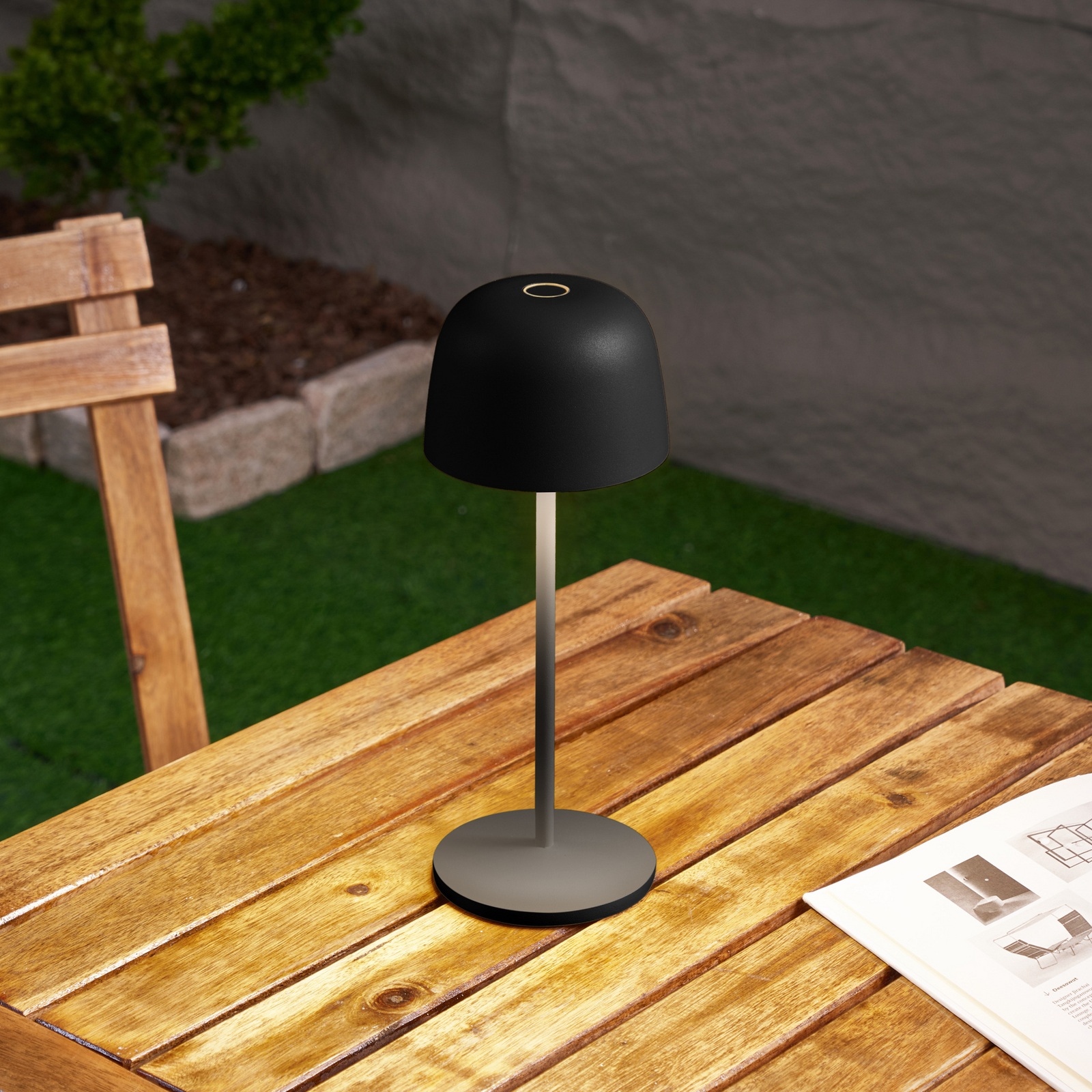 Arietty Portable Bordslampa Black- Lindby