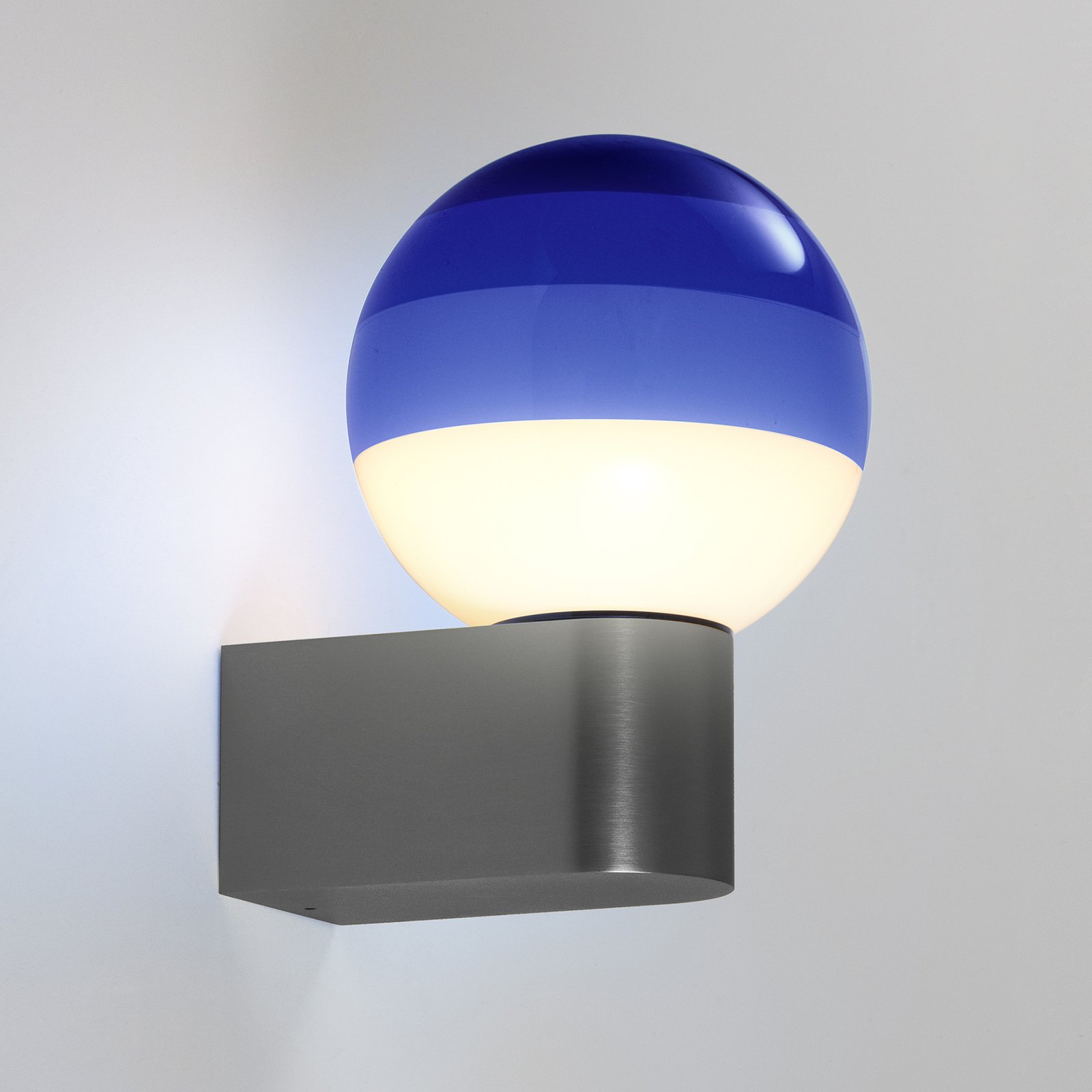 MARSET Dipping Light A1 LED-vegglampe, blå/grå