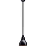 322 L Lustră Pendul Round Black/Copper - Lampe Gras