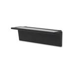 Aplique de pared LED Nemo Zena, negro, 3.000 K, IP20, atenuable