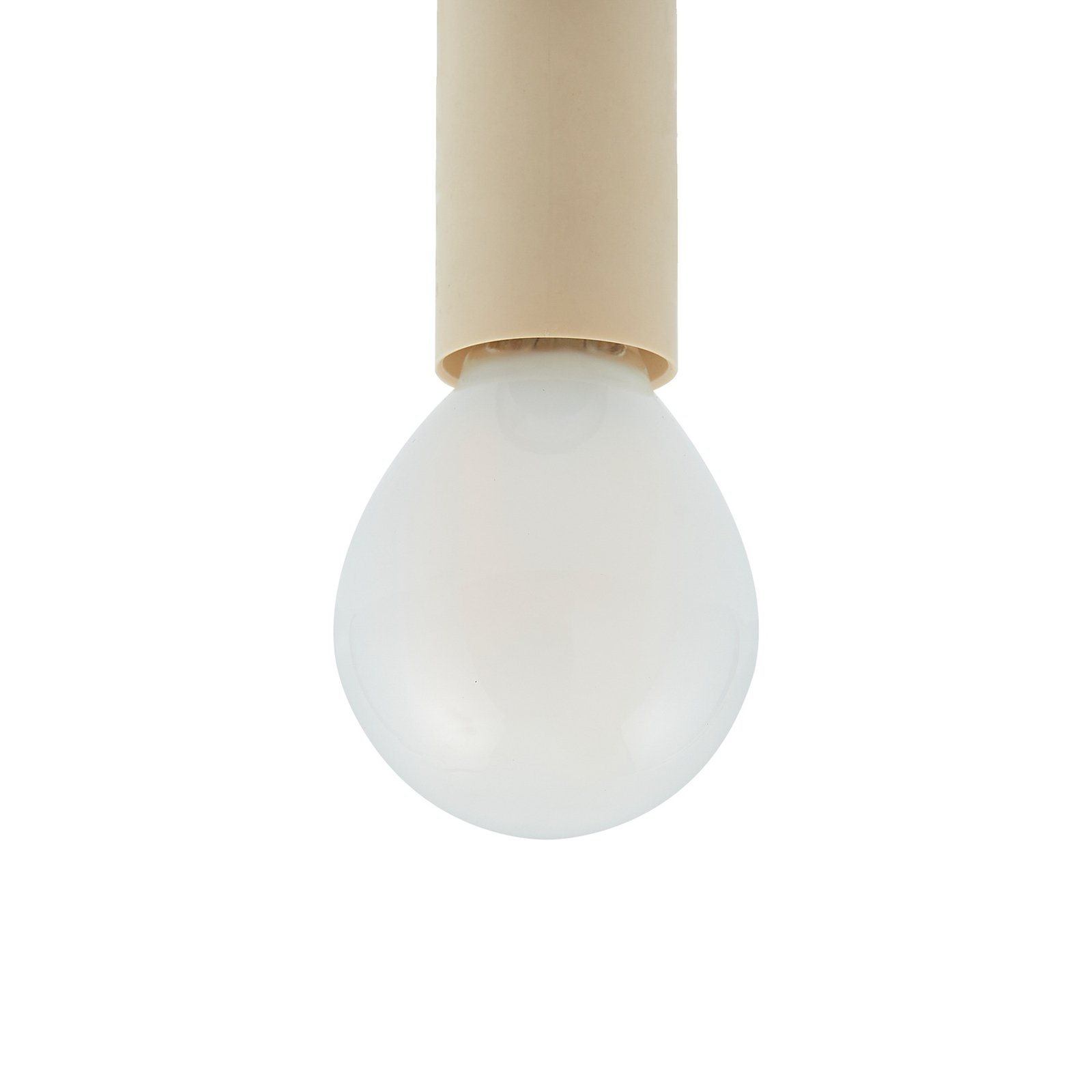 Lampa wisząca Lucande Bidolo, czarny, szkło, Ø 15 cm, IP44