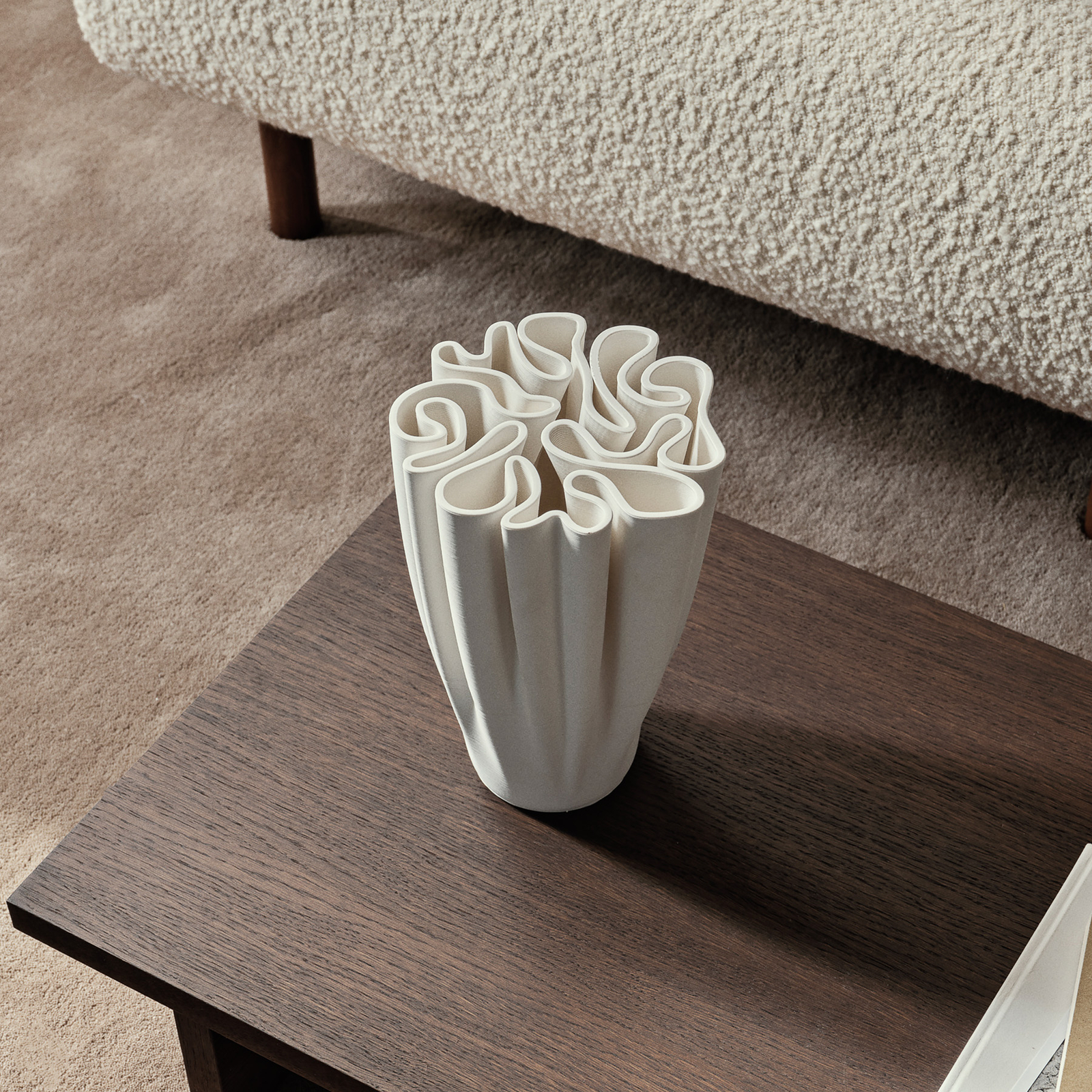 Dedali Maljakko H25 Off-White - Ferm Living