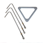 SLV Concrete anchor set stainless steel