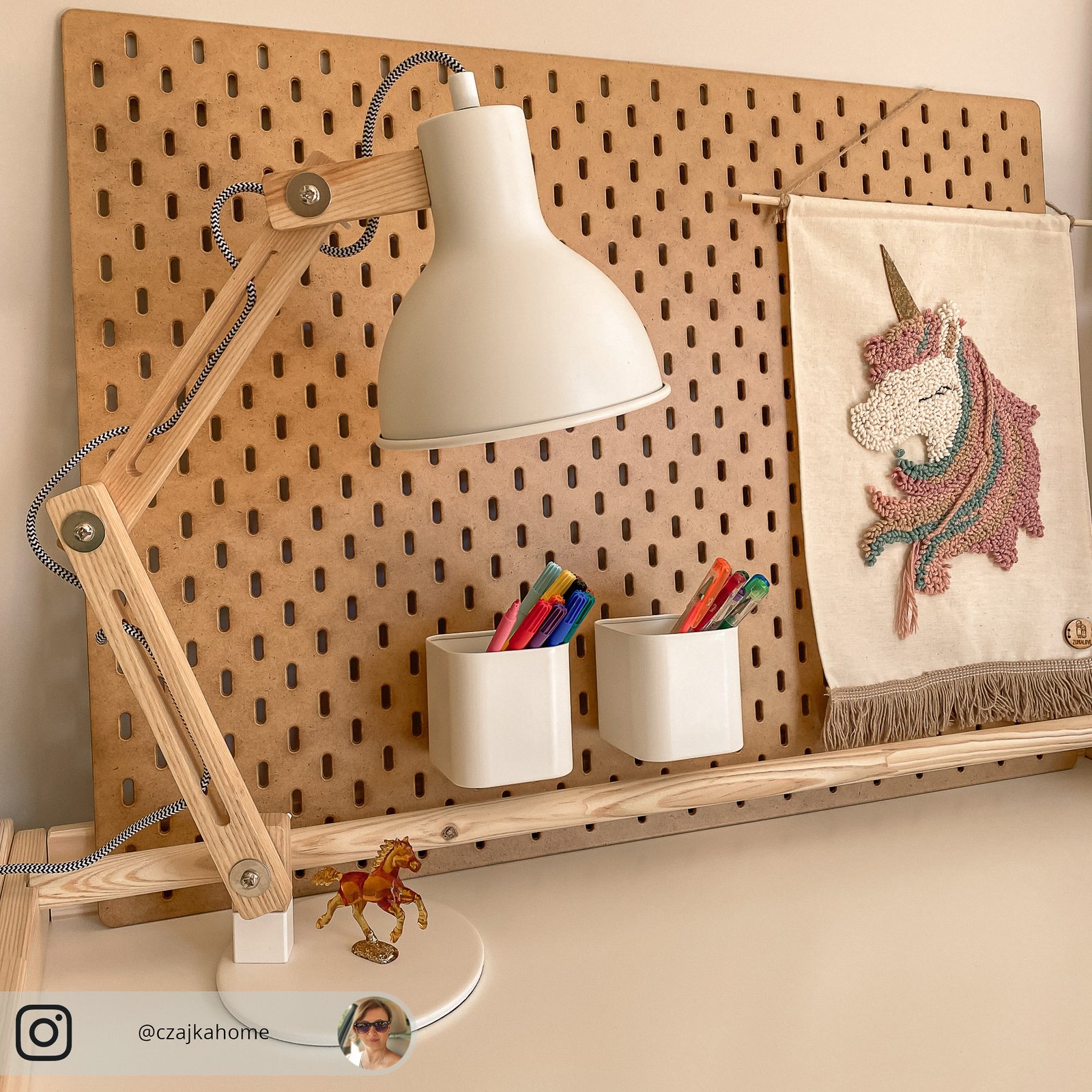 Shivanja Stolní Lampa White/Ash -  Lindby