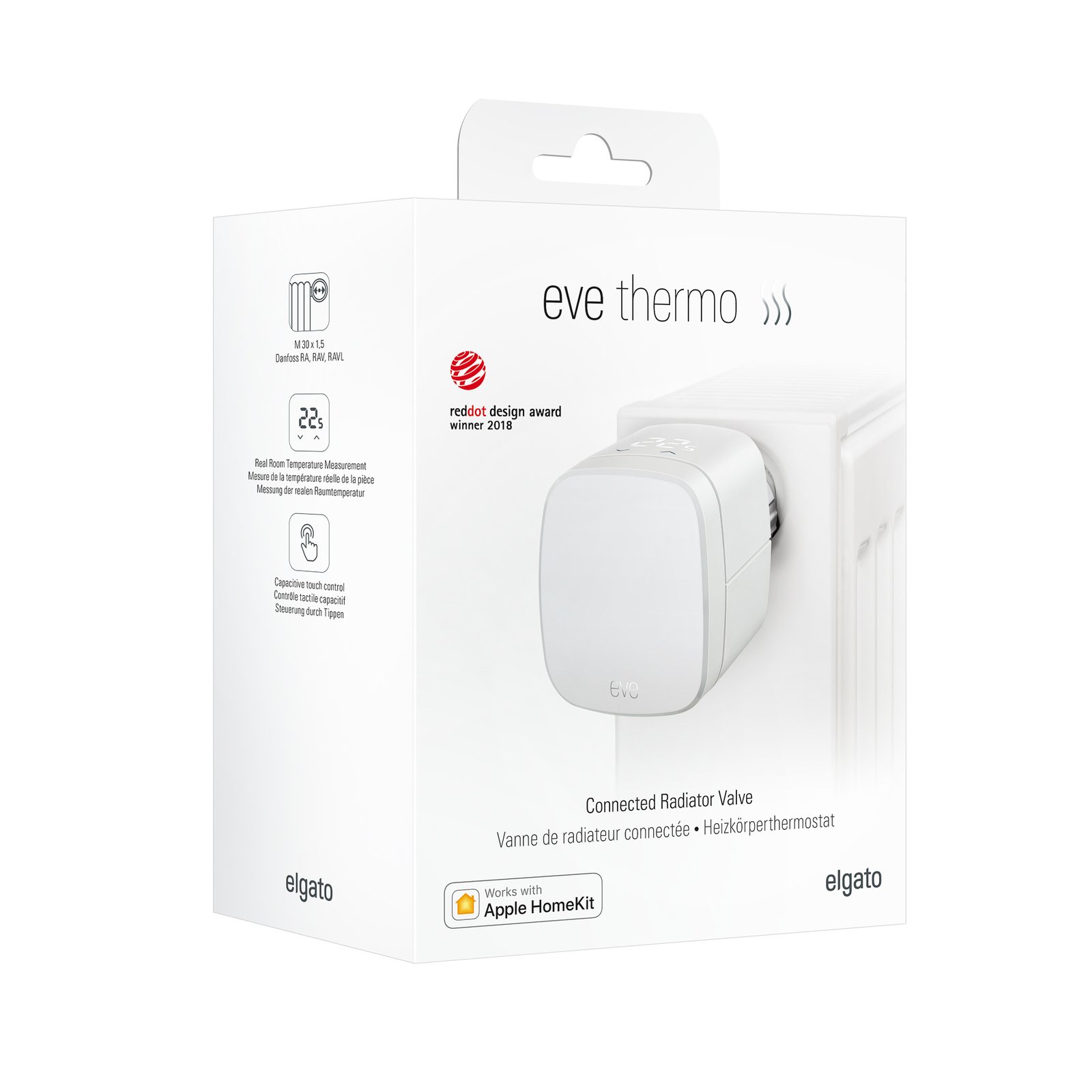 Eve Thermo Smart Home patteritermostaatti