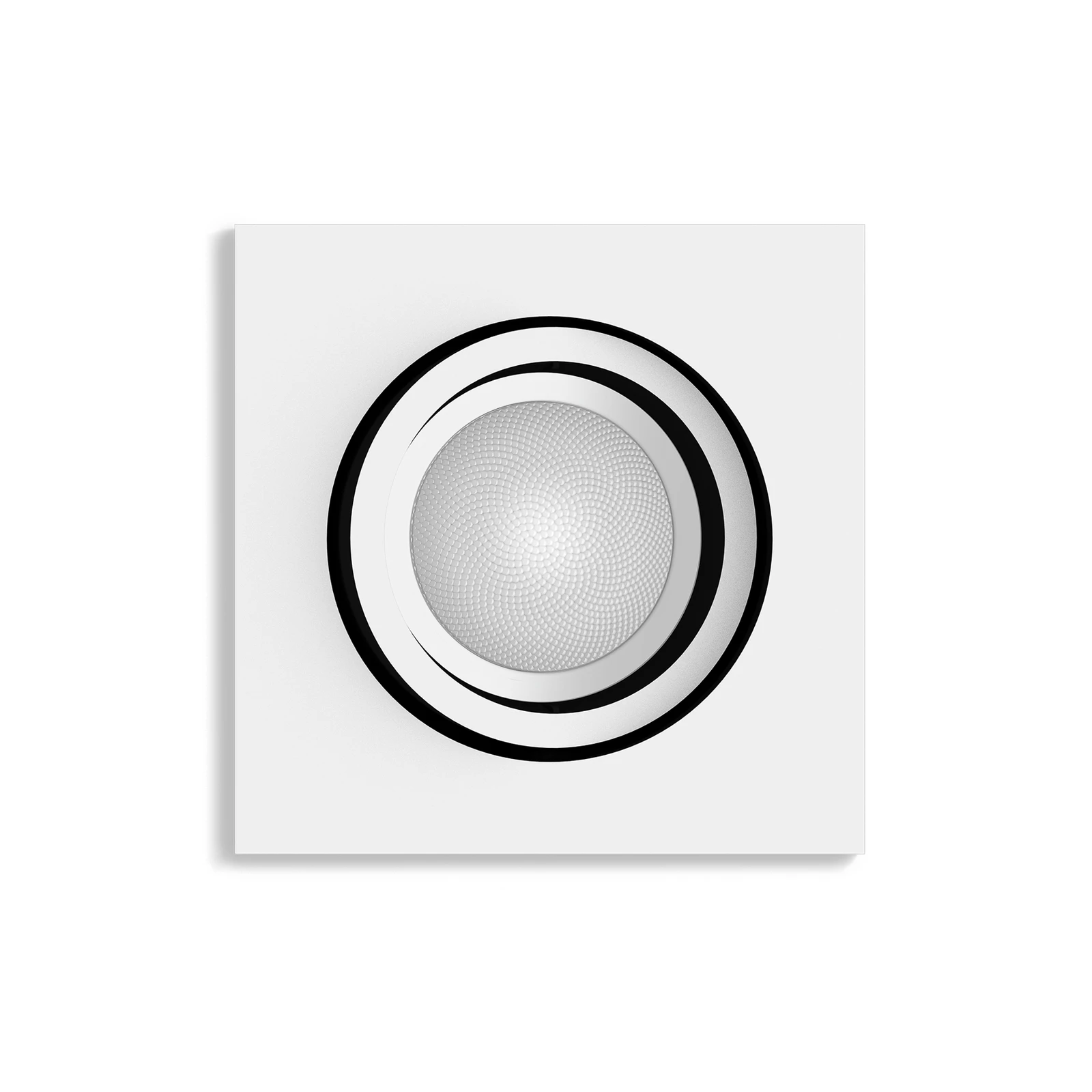 Philips Hue innfelt spot Centura, hvit, 9x9 cm, CCT, RGB, GU10
