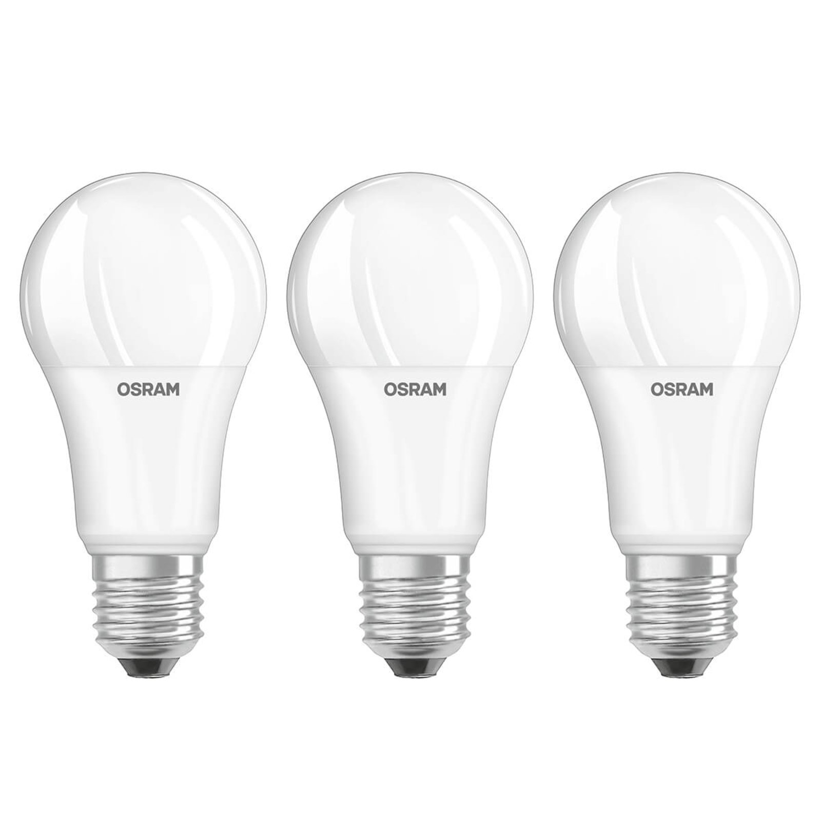 LED-lampa E27 14W, varmvit, 3-pack
