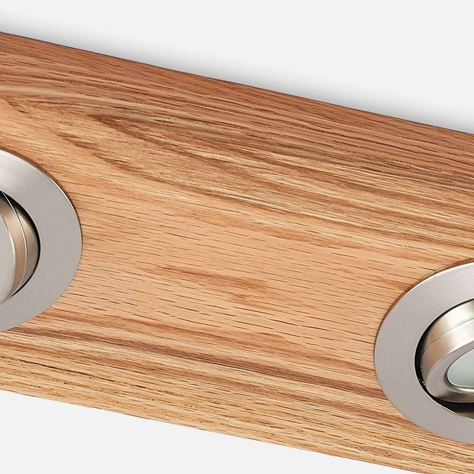 Mikari 3 LED Plafoniera Wood - Lindby