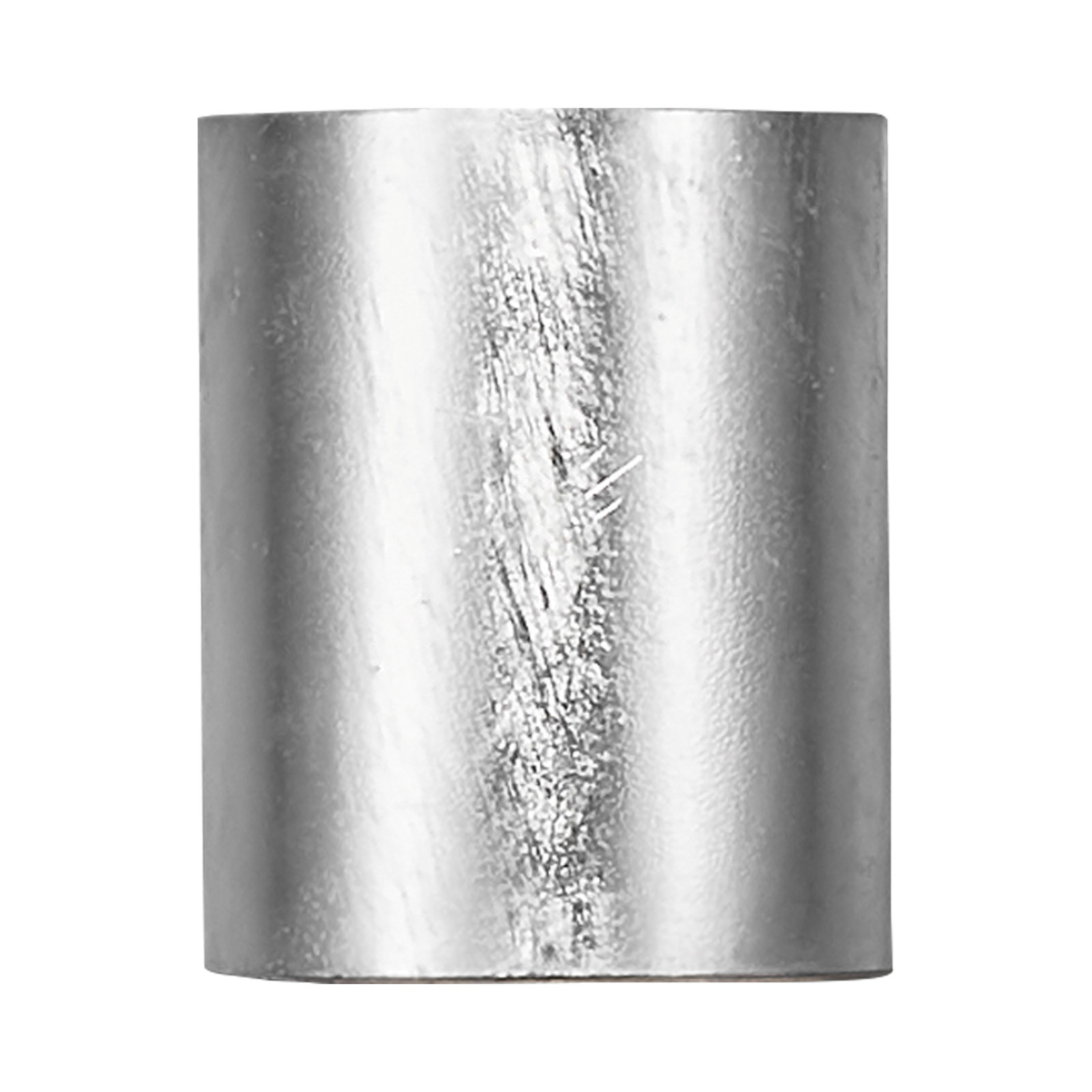 Canto 2 LED outdoor wall light, 10 cm, galvanised