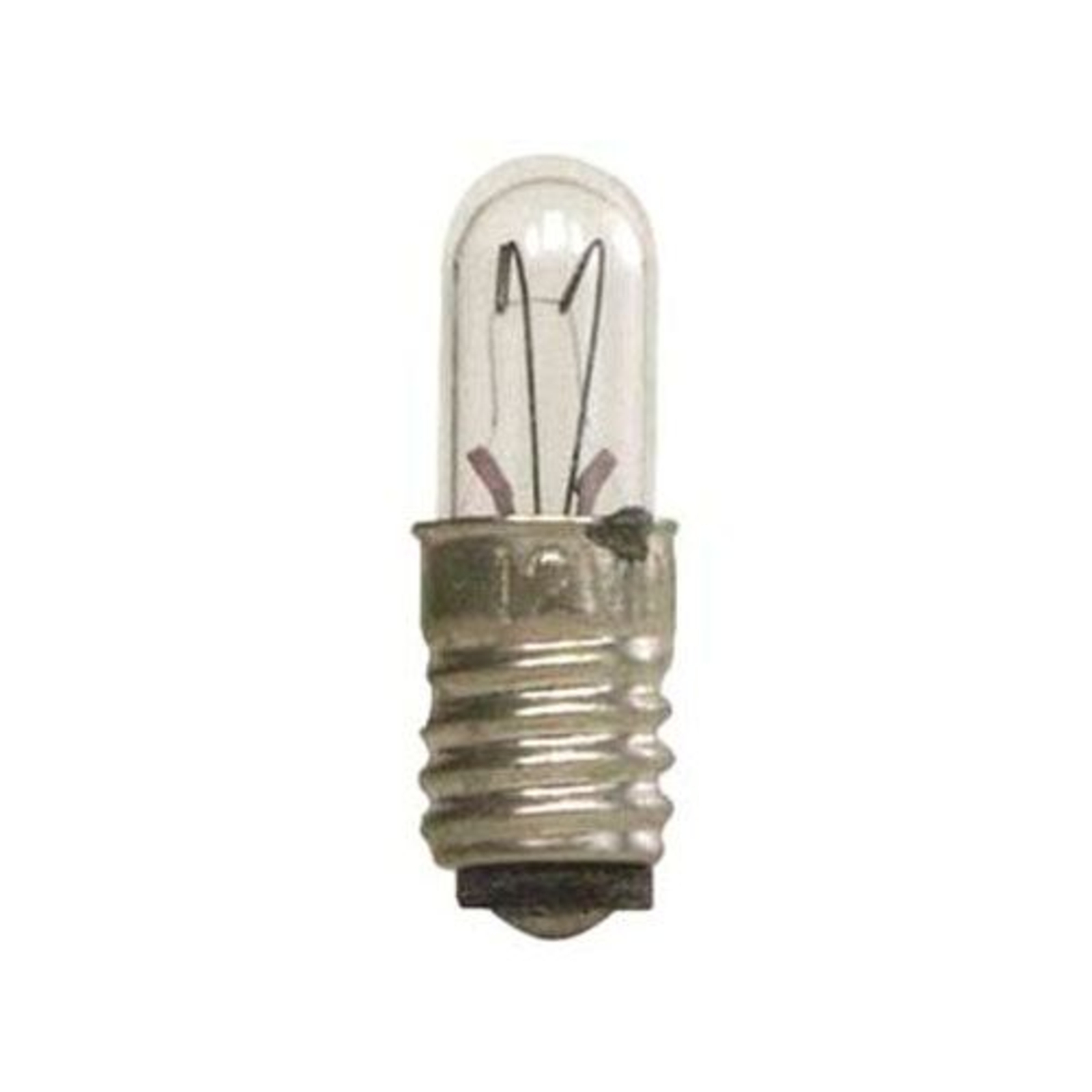E5 0.4 W 12 V spare bulbs, 5-pack, clear