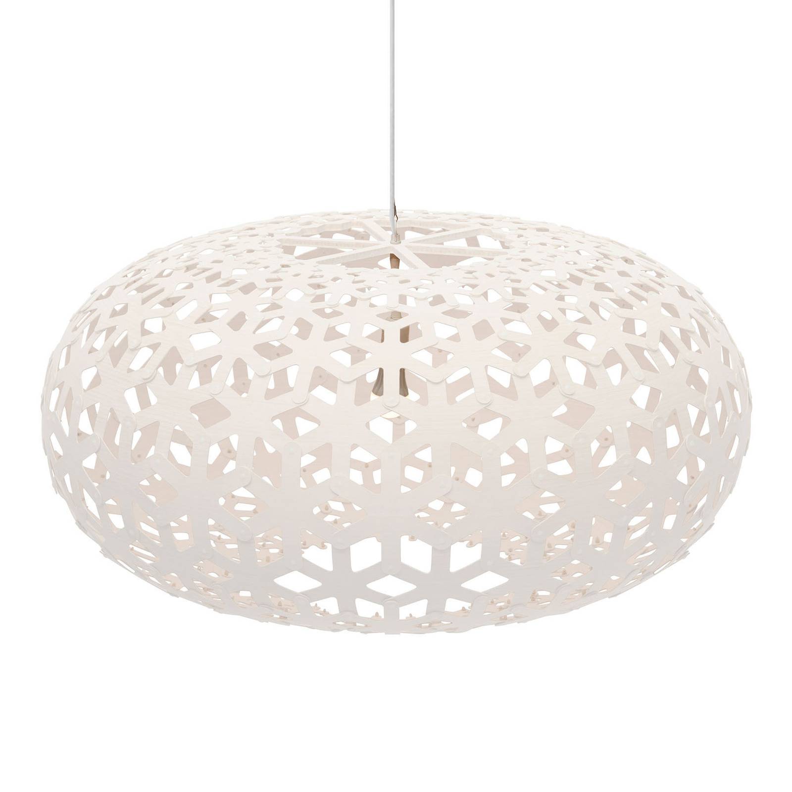 david trubridge Snowflake -riippuvalo 80 valkoinen - design riippuvalaisin - lamppu Olohuoneen/ruokailutila