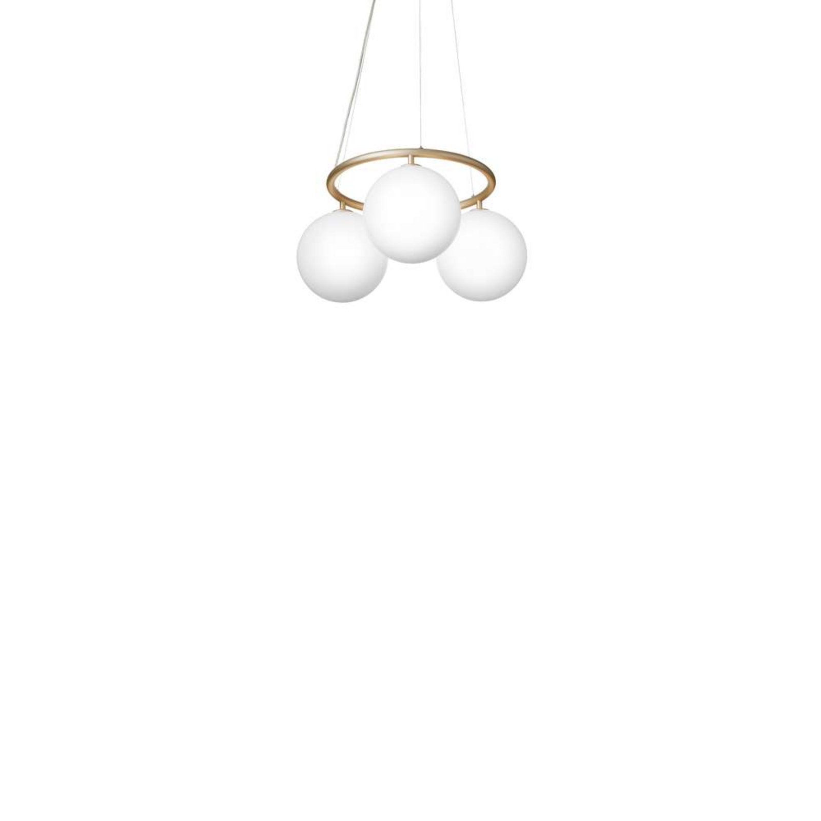 Miira 3 Circular Luster Brass/Opal - Nuura