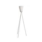 Oslo Wood Lampadar Steel/White - Northern